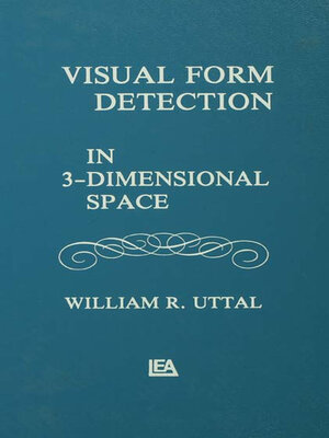 cover image of Visual Form Detection in Three-dimensional Space